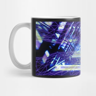 Futuristic triangles Mug